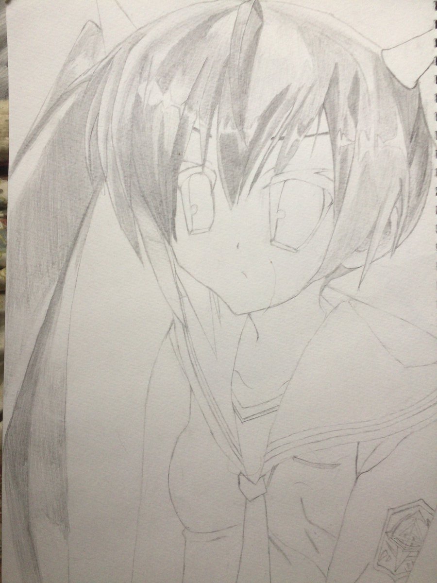 【途中経過】髪の毛は大体できてきたかな今回はすごいゆっくり描いてる気がする(´∀`=)皆の衆気長に見守ってくれた前笑#絵 【途中経過】髪の毛は大体できてきたかな今回はすごいゆっくり描いてる気がする(´∀`=)皆の衆気長に見守ってくれた前笑#絵