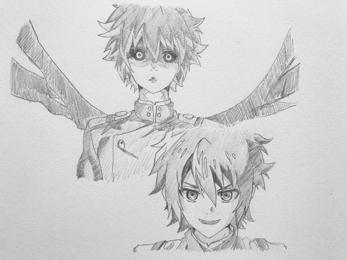 終わりのセラフ 百夜優一郎かきました!#10月16日は百夜優一郎の誕生日 #終わりのセラフ #百夜優一郎生誕祭2017 終わりのセラフ 百夜優一郎かきました!#10月16日は百夜優一郎の誕生日 #終わりのセラフ #百夜優一郎生誕祭2017