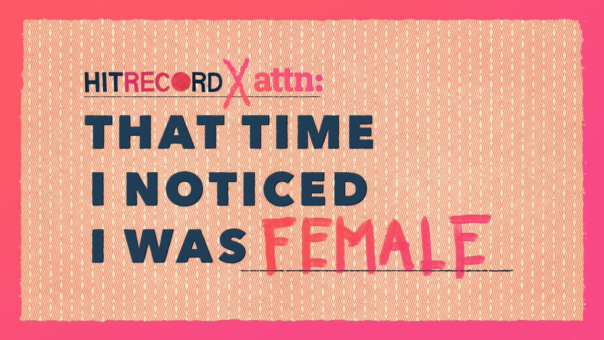RT @attn: Join us and @hitRECord in celebrating the experiences of women all over the world. https://t.co/xBPCorHDo8
https://t.co/xCREopT1WZ