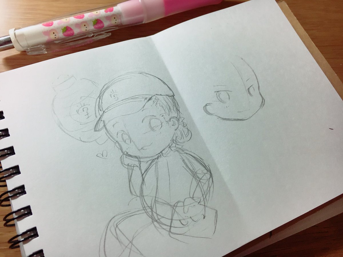 コンサート決定のテンションで卒論用の課題をほっぽり出して新しくシール用イラストを描き始めたもーちゃん!遅筆なもーちゃんは コンサート決定のテンションで卒論用の課題をほっぽり出して新しくシール用イラストを描き始めたもーちゃん!遅筆なもーちゃんは