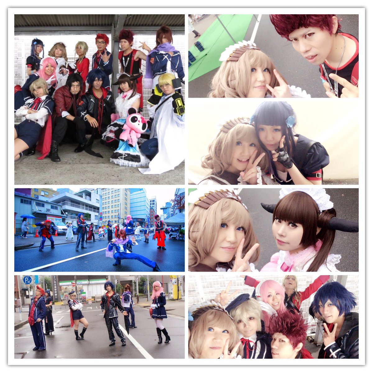 そして15日は椿でガンスト併せー!初アカネちゃんしてきた(*´ω`*)♡ウィッグを当日朝までめちゃめちゃ苦戦してやってた そして15日は椿でガンスト併せー!初アカネちゃんしてきた(*´ω`*)♡ウィッグを当日朝までめちゃめちゃ苦戦してやってた