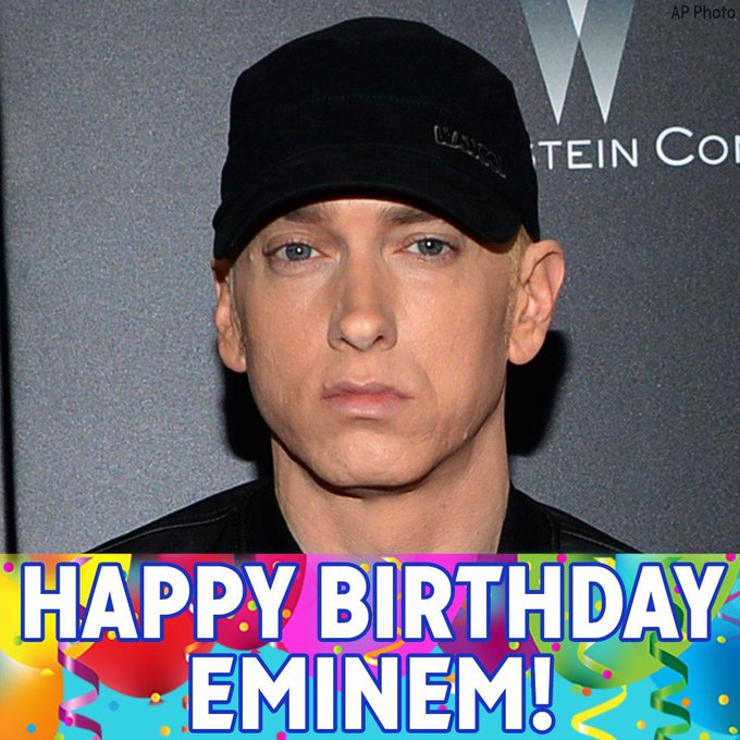 Eminem’s Birthday Celebration | HappyBday.to
