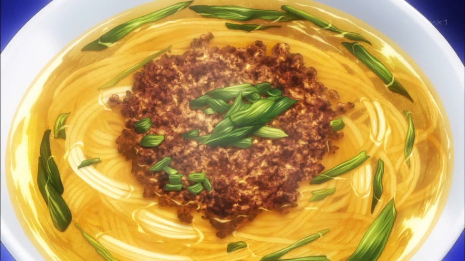 スープ作画の質感が異常に旨そう #shokugeki_anime スープ作画の質感が異常に旨そう #shokugeki_anime