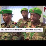 AMISOM troops donate blood for Somalia truck bomb attack victims
