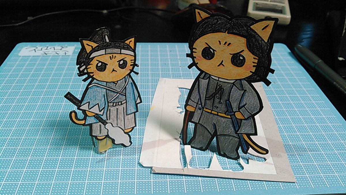 洋装土方さんが立ったーヽ(ΦωΦ)ノ…いざ、北へ。#ねこねこ日本史 洋装土方さんが立ったーヽ(ΦωΦ)ノ…いざ、北へ。#ねこねこ日本史