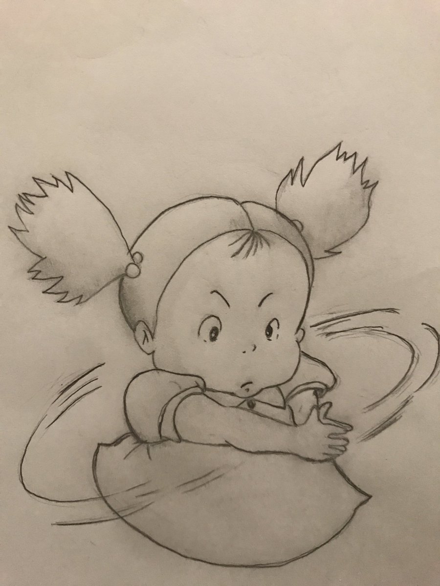 スゲー ヒマだったからトトロのメイちゃん描きました。特にこれといった理由はありません。 スゲー ヒマだったからトトロのメイちゃん描きました。特にこれといった理由はありません。
