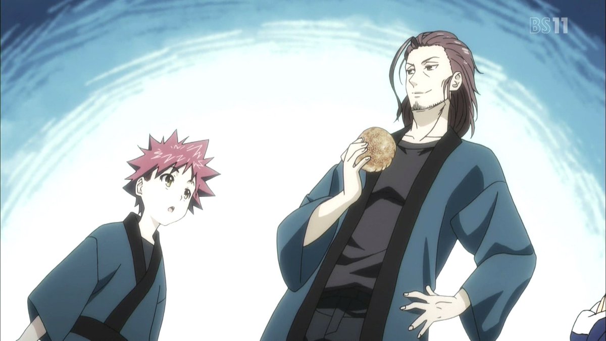 胡椒餅の味を想起させる策が必要 #shokugeki_anime #食戟のソーマ #餐ノ皿 胡椒餅の味を想起させる策が必要 #shokugeki_anime #食戟のソーマ #餐ノ皿