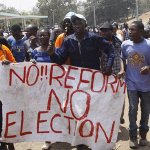 Kenya protesters attack election training site