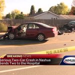 1 killed in serious 2-car crash in Nashua