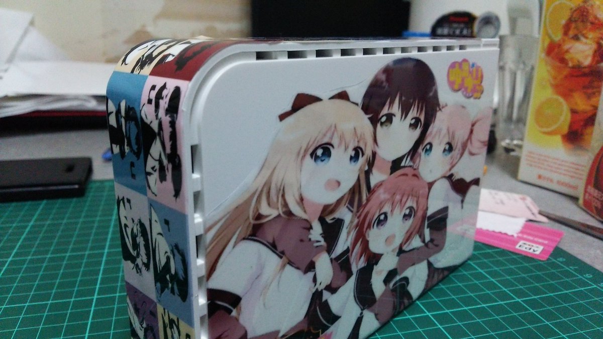 昔のスマホいじってたら懐かい画像があったので上げ\( ‘ω’)/ゆるゆり仕様のハードディスクとDVDプレイヤー(`✧ω✧ 昔のスマホいじってたら懐かい画像があったので上げ\( ‘ω’)/ゆるゆり仕様のハードディスクとDVDプレイヤー(`✧ω✧