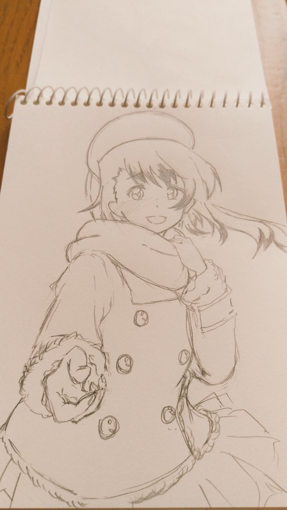 模写 ニセコイ:小野寺小咲ちゃん2回目 模写 ニセコイ:小野寺小咲ちゃん2回目