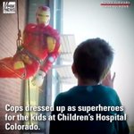 Colorado children's hospital patients receive superhero surprise from police