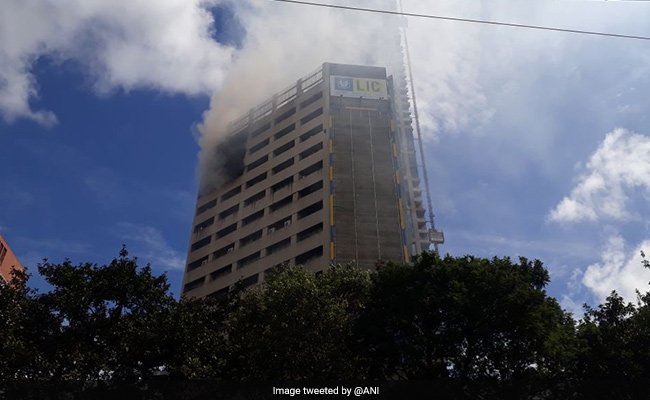 Massive Fire Breaks Out In 19-Floor Building In Kolkata