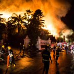 One dead after massive blaze guts Myanmar five-star hotel