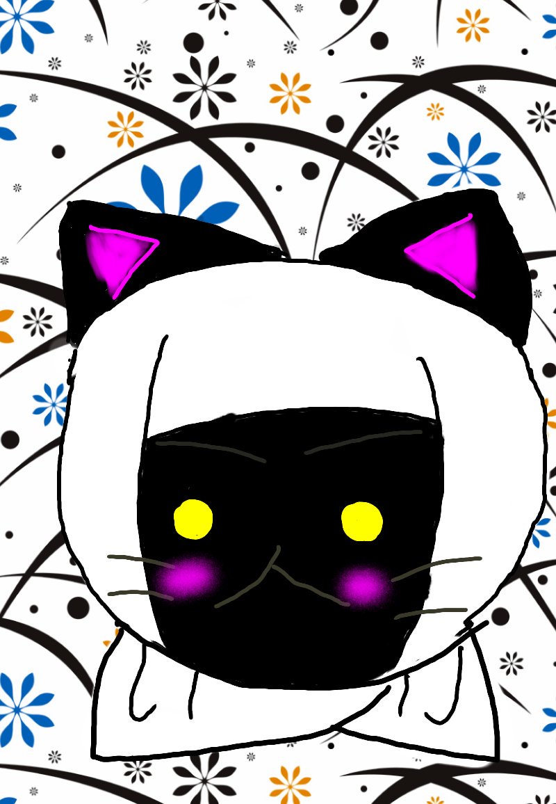 初アイビス くろねこ謙信(*´∇`)ノ #ねこねこ日本史 初アイビス くろねこ謙信(*´∇`)ノ #ねこねこ日本史