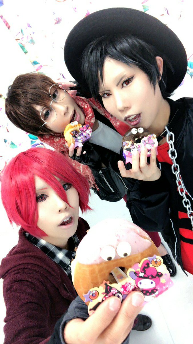 かねさんとモモタスとハロウィン、ケンティとかねさんとモモタスとライブTシャツですよ✨モモタス*小雀/かねさん*楸音/ケン かねさんとモモタスとハロウィン、ケンティとかねさんとモモタスとライブTシャツですよ✨モモタス*小雀/かねさん*楸音/ケン