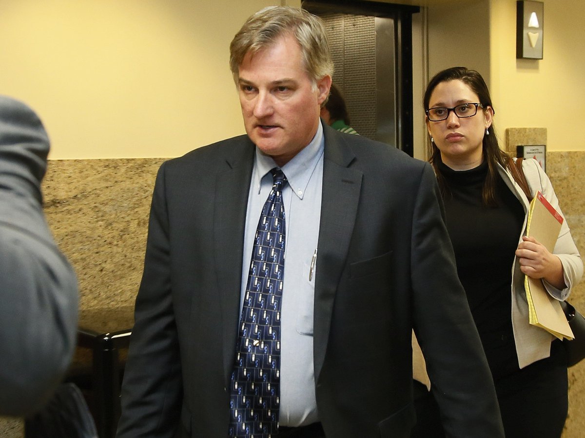 White ex-police officer convicted of fatally shooting daughter’s black boyfriend