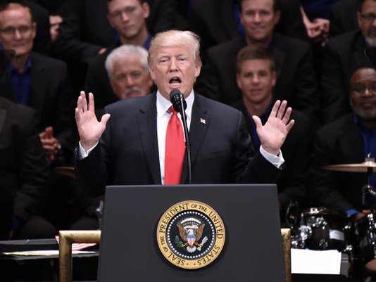 46% of voters think the media concocts fake Trump stories, poll says