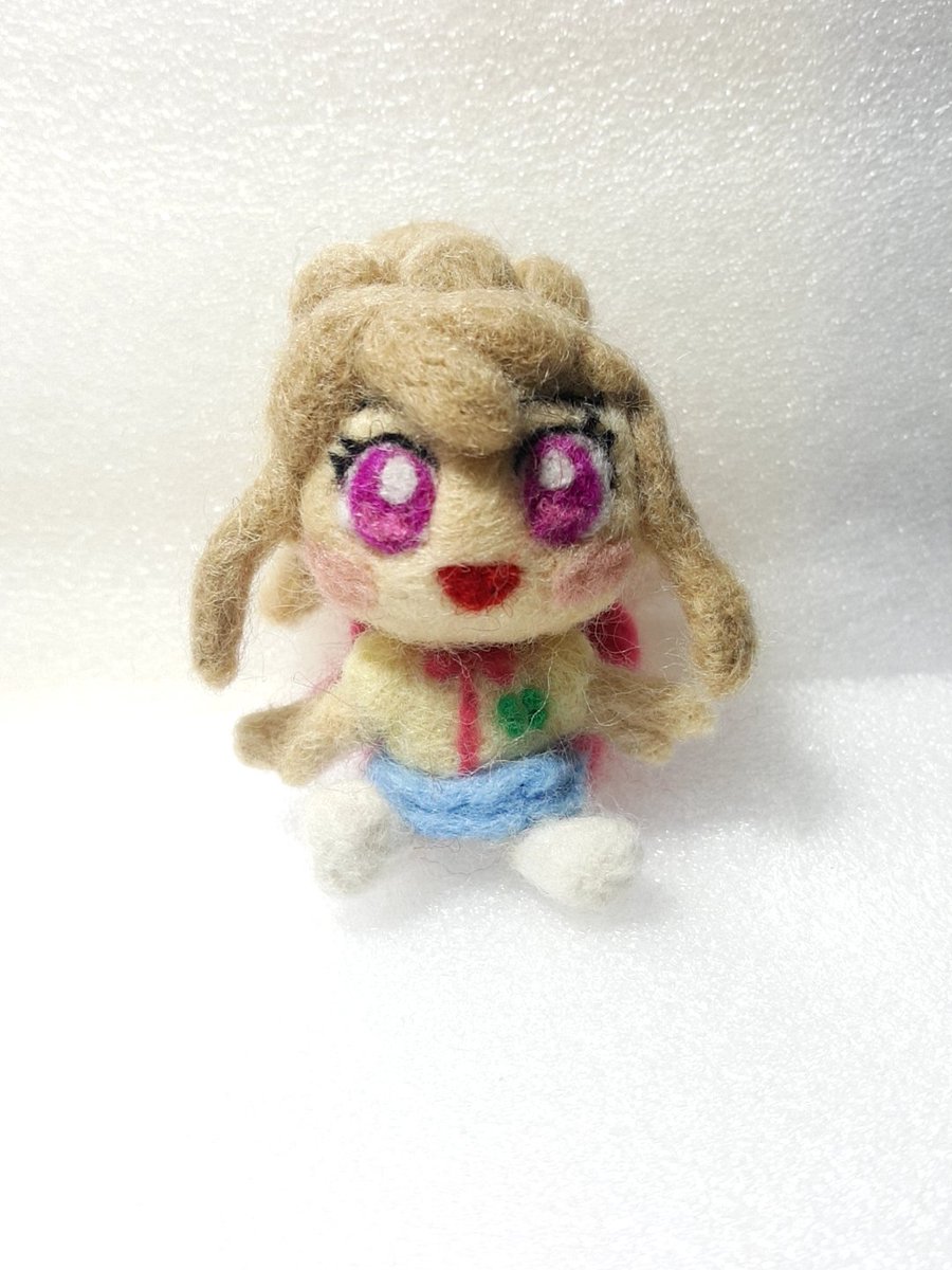 こころコスチュームののぞみちゃん #羊毛フェルト #cocotama こころコスチュームののぞみちゃん #羊毛フェルト #cocotama