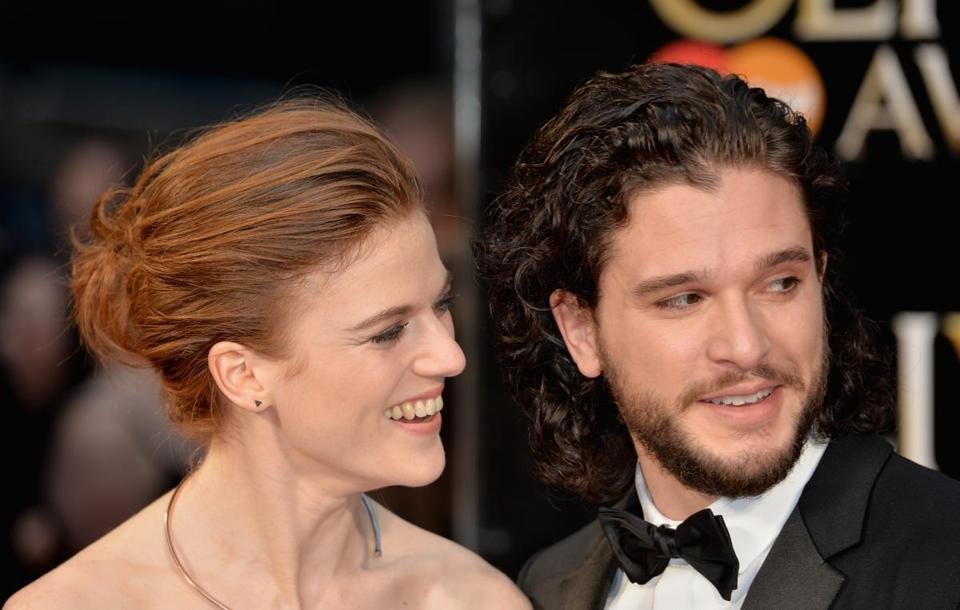 Kit Harington says his fiancée made him dress up as Jon Snow for a party