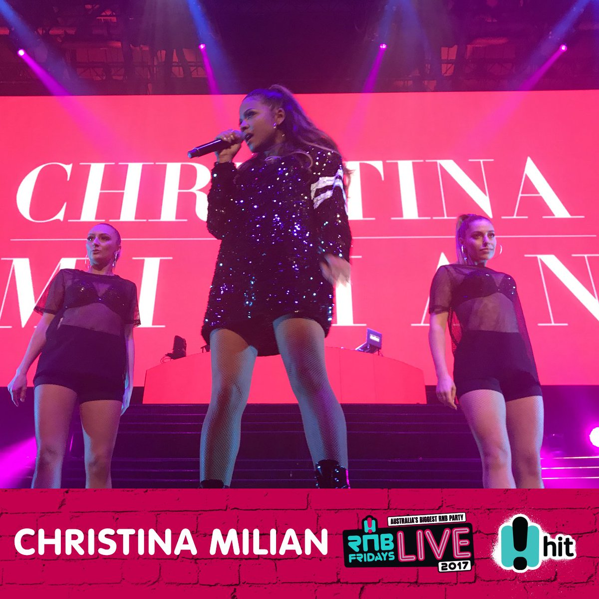 RT @HitNetworkAUS: Our gal @ChristinaMilian strutting her stuff on stage tonight #RnBFridaysLive https://t.co/IHi9xQ5ZVx