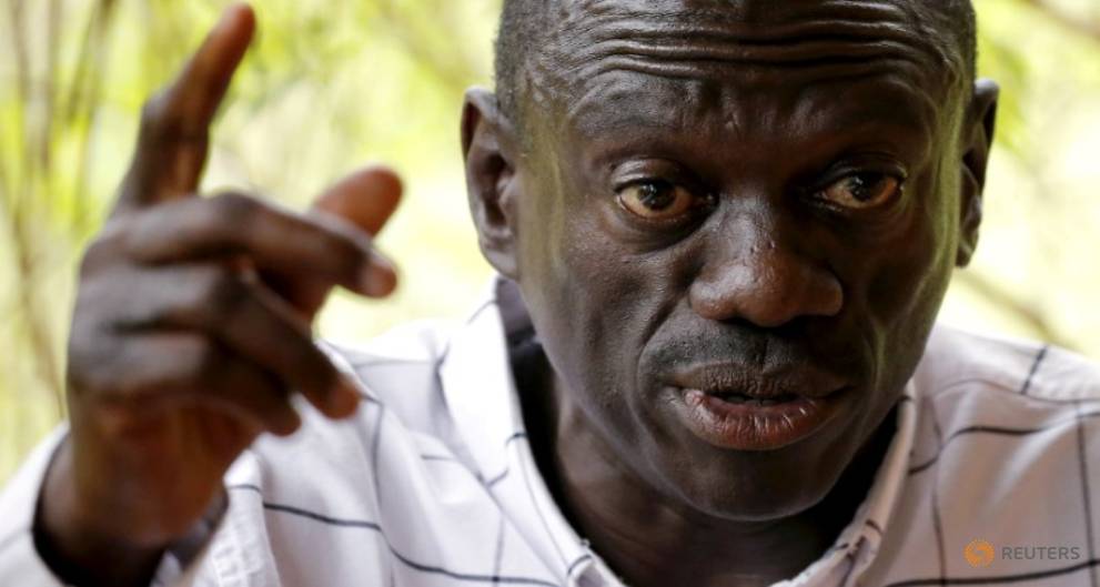 Ugandan opposition leader held on murder charge after protests