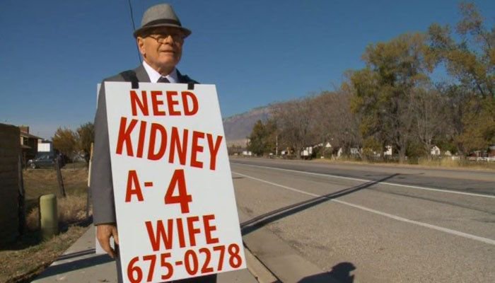 Devoted husband, 74, walks miles per day to find wife a kidney - | WBTV Charlotte