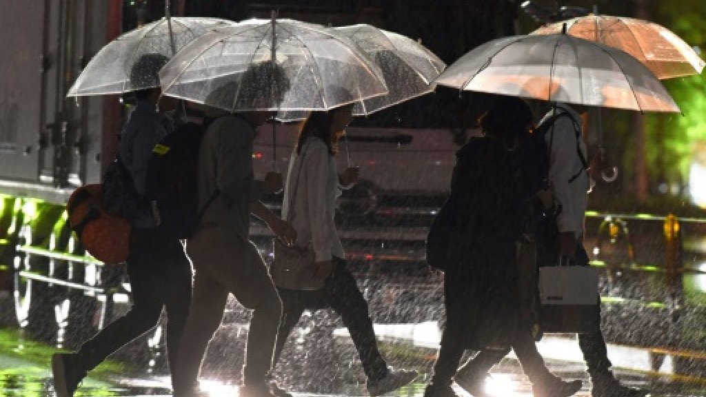 Japan braces for election-day typhoon rains