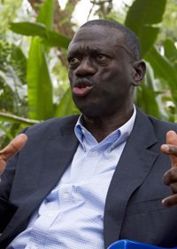 Uganda police hold opposition leader over attempted murder