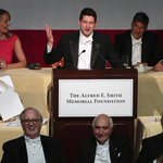 Watch: Paul Ryan roasts Trump at charity dinner