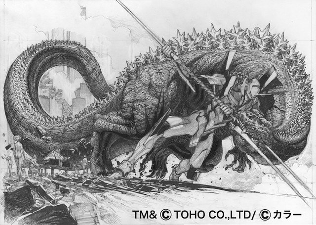 「シン・ゴジラ対エヴァンゲリオン交響楽」CD化、前田真宏がジャケット描き下ろし 「シン・ゴジラ対エヴァンゲリオン交響楽」CD化、前田真宏がジャケット描き下ろし
