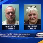 Alleged target of murder-for-hire plot files lawsuit