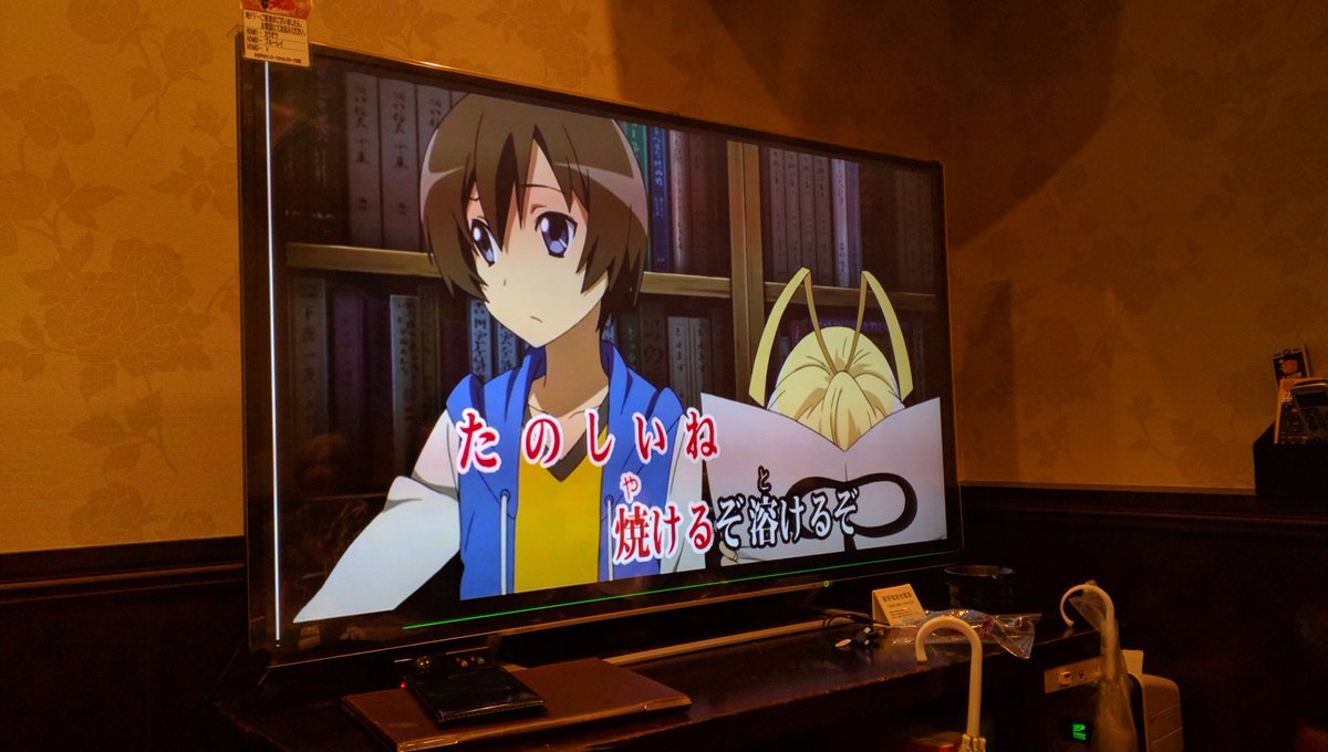 カラオケ盛り上げていく家族内なのでみんな知ってるニャル子さんで盛り上がる カラオケ盛り上げていく家族内なのでみんな知ってるニャル子さんで盛り上がる