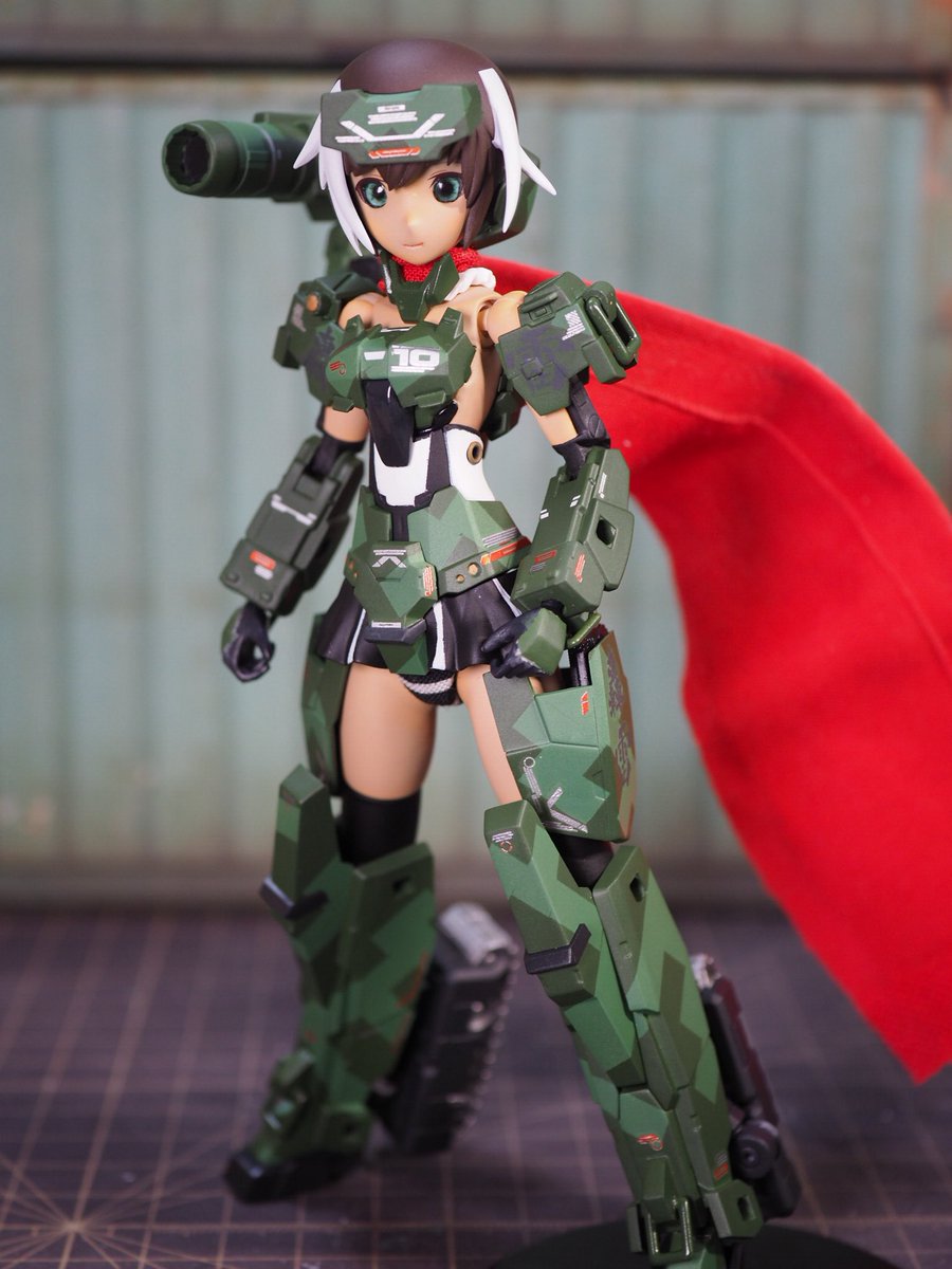 轟雷完成しました#フレームアームズ・ガール 轟雷完成しました#フレームアームズ・ガール