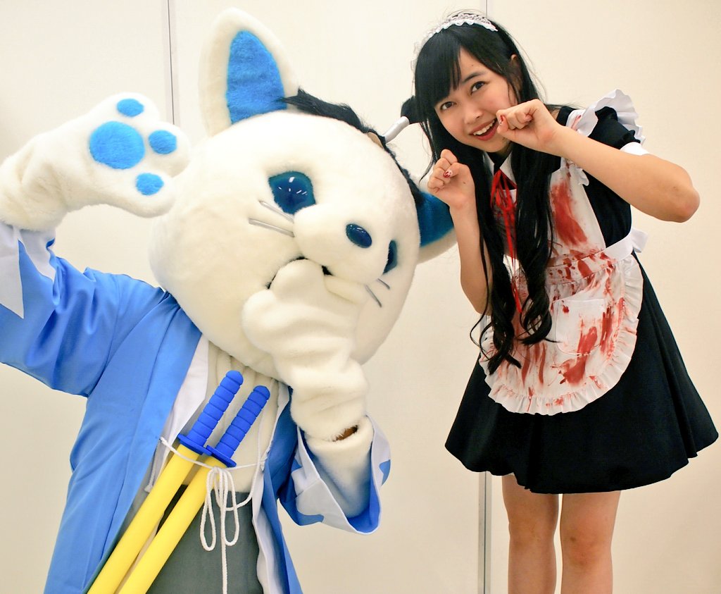 🐱メイド服の中二病お嬢様ニャー!🐾2017.10.21 南港ATC#たこ虹 #彩木咲良 #ハロウィンイベント #突然の着 🐱メイド服の中二病お嬢様ニャー!🐾2017.10.21 南港ATC#たこ虹 #彩木咲良 #ハロウィンイベント #突然の着