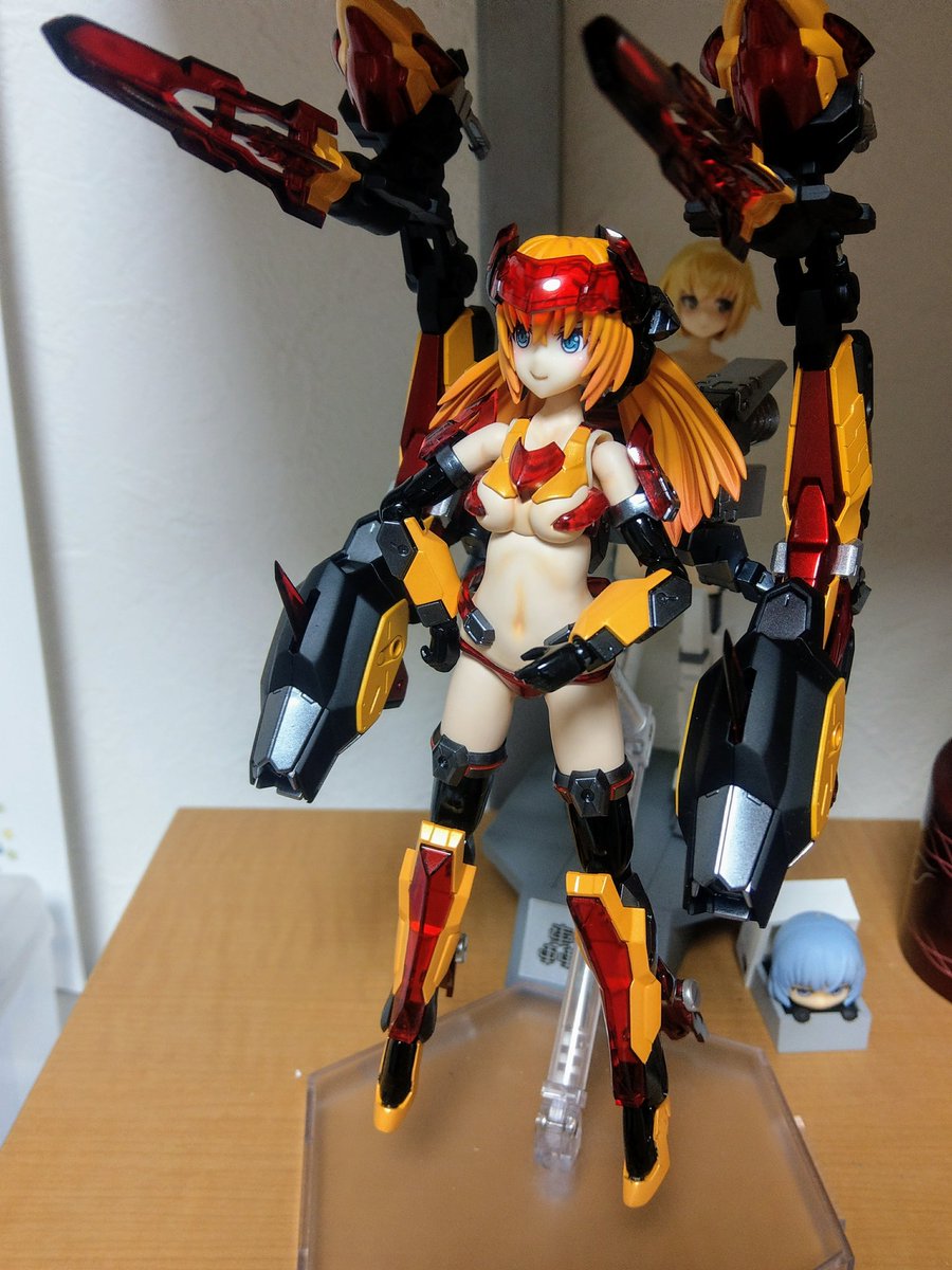 地道に作っているフレズヴェルクやっとここまで出来た。あともうちょっと#フレームアームズ・ガール 地道に作っているフレズヴェルクやっとここまで出来た。あともうちょっと#フレームアームズ・ガール