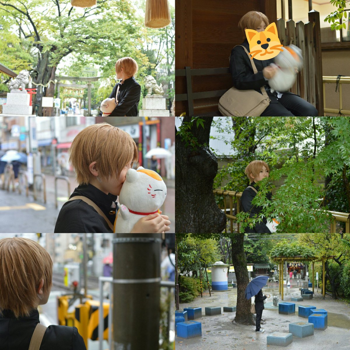 そくほ🐱✨今日は新田の神社行ってきたよぉ念願の夏目友人帳😭生憎のあめだったけど、めちゃんこ楽しかった……感激💓ふふ撮影序 そくほ🐱✨今日は新田の神社行ってきたよぉ念願の夏目友人帳😭生憎のあめだったけど、めちゃんこ楽しかった……感激💓ふふ撮影序