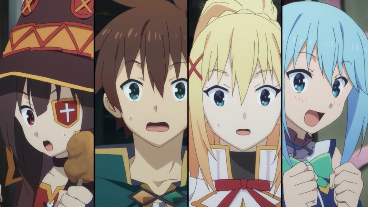 このすばって本当に苦手なキャラとかがいないから見やすくて良い(^^♪どうか3期も始まりますよう…!#このすば このすばって本当に苦手なキャラとかがいないから見やすくて良い(^^♪どうか3期も始まりますよう…!#このすば