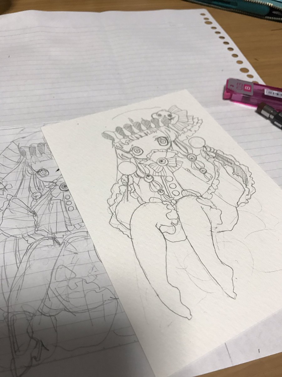 ハニーさん宅でハロウィン版ポリオちゃん描きながらミュータントタートルズ見てました ハニーさん宅でハロウィン版ポリオちゃん描きながらミュータントタートルズ見てました