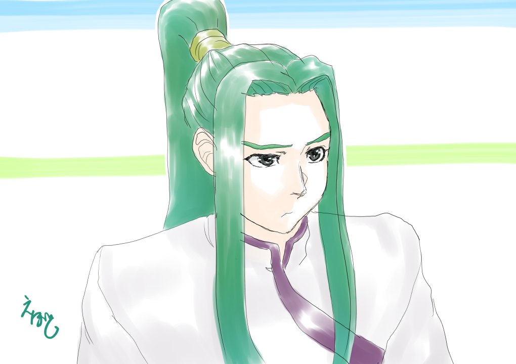 ノイケさん。できました。#Tenchimuyo #天地版深夜の真剣お絵描き60分一本勝負 #天地無用 #天地を貼っていき ノイケさん。できました。#Tenchimuyo #天地版深夜の真剣お絵描き60分一本勝負 #天地無用 #天地を貼っていき