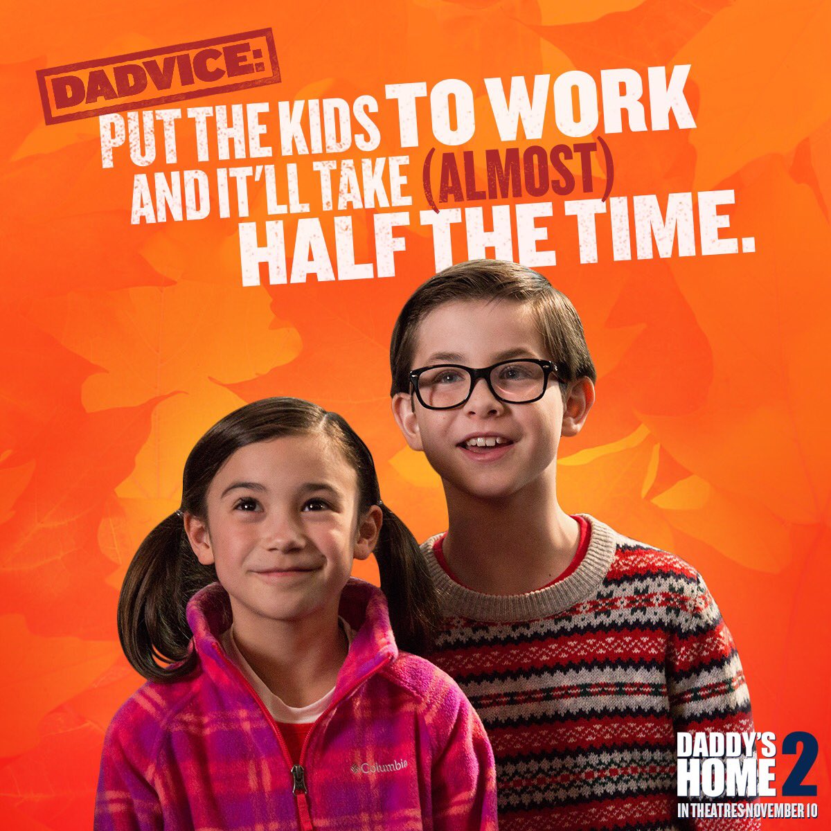 Shout out to my special helpers @ScarMestevez & @OwenVaccaro ! #DaddysHome2 #Dadvice https://t.co/BnGreotxie