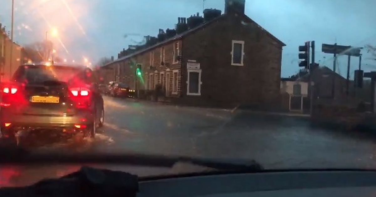 LIVE updates: Flood alerts in Bury and Rossendale as Storm Brian dumps heavy rain on North West