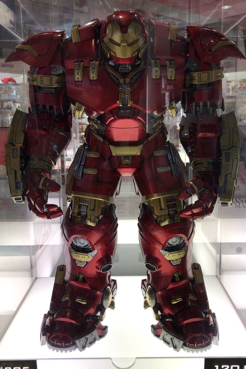 トイサピなう、なんとハルクバスターが展示されてた。改めて見るとデカイ!#ホットトイズ #アイアンマン #アベンジャーズ トイサピなう、なんとハルクバスターが展示されてた。改めて見るとデカイ!#ホットトイズ #アイアンマン #アベンジャーズ