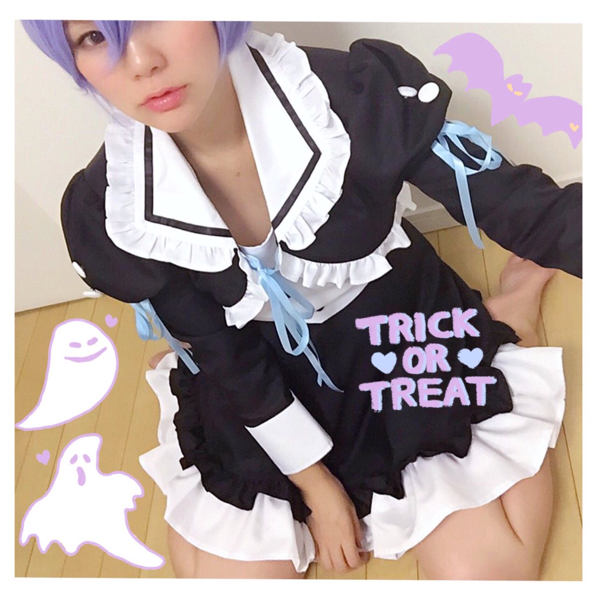 今年の #ハロウィン は#これに決めた ⭐️#エヴァンゲリオン #綾波レイ の #メイド だよ😊💓#プラグスーツ も素敵 今年の #ハロウィン は#これに決めた ⭐️#エヴァンゲリオン #綾波レイ の #メイド だよ😊💓#プラグスーツ も素敵