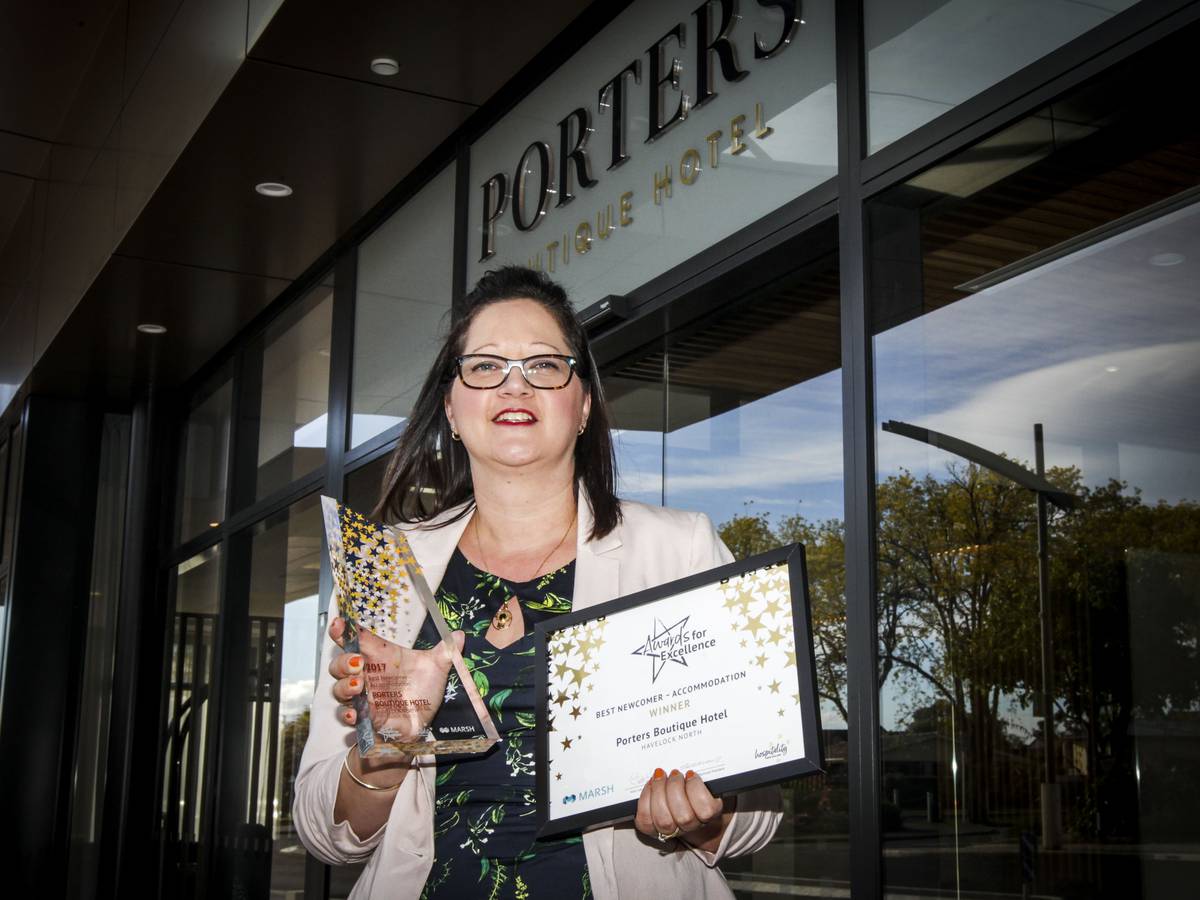 Bay hotel earns accolade at NZ hospitality awards
