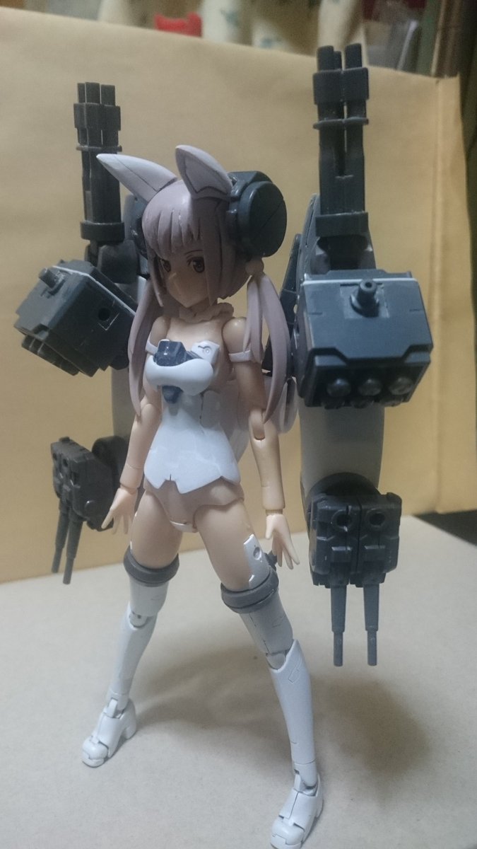 #フレームアームズ・ガール艦娘装備追加です戦艦型と軽巡洋艦型製作しました、もう少し武装追加したいな #フレームアームズ・ガール艦娘装備追加です戦艦型と軽巡洋艦型製作しました、もう少し武装追加したいな