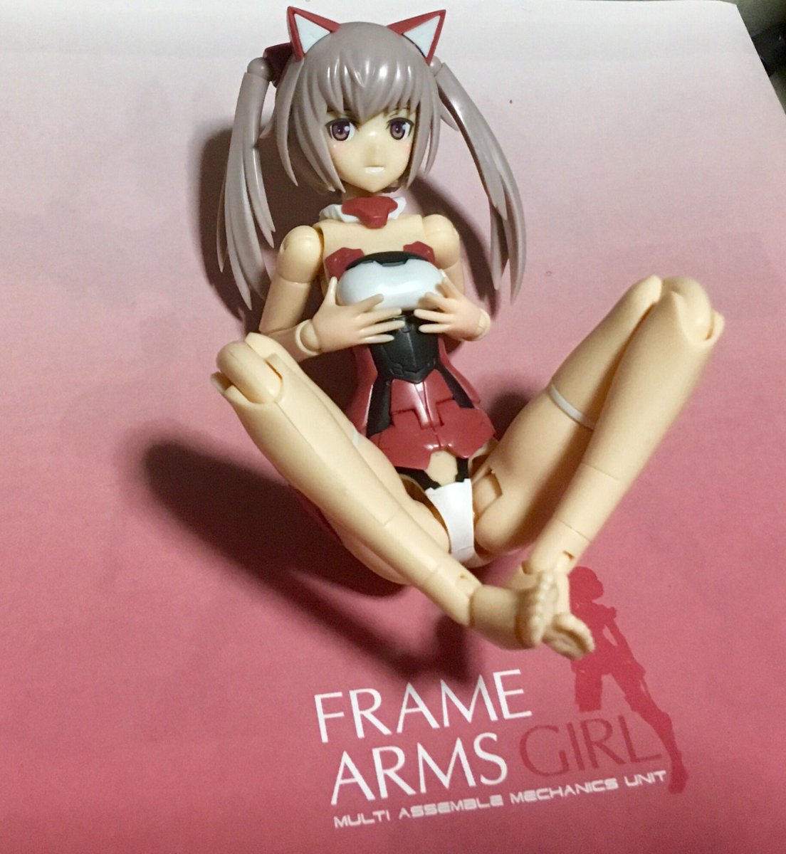 フレームアームズガール初めて組んだけど、可動の邪魔や隙間が目立たないようにオッパイとかいろんな所が動いて凄い腰もめくれる フレームアームズガール初めて組んだけど、可動の邪魔や隙間が目立たないようにオッパイとかいろんな所が動いて凄い腰もめくれる