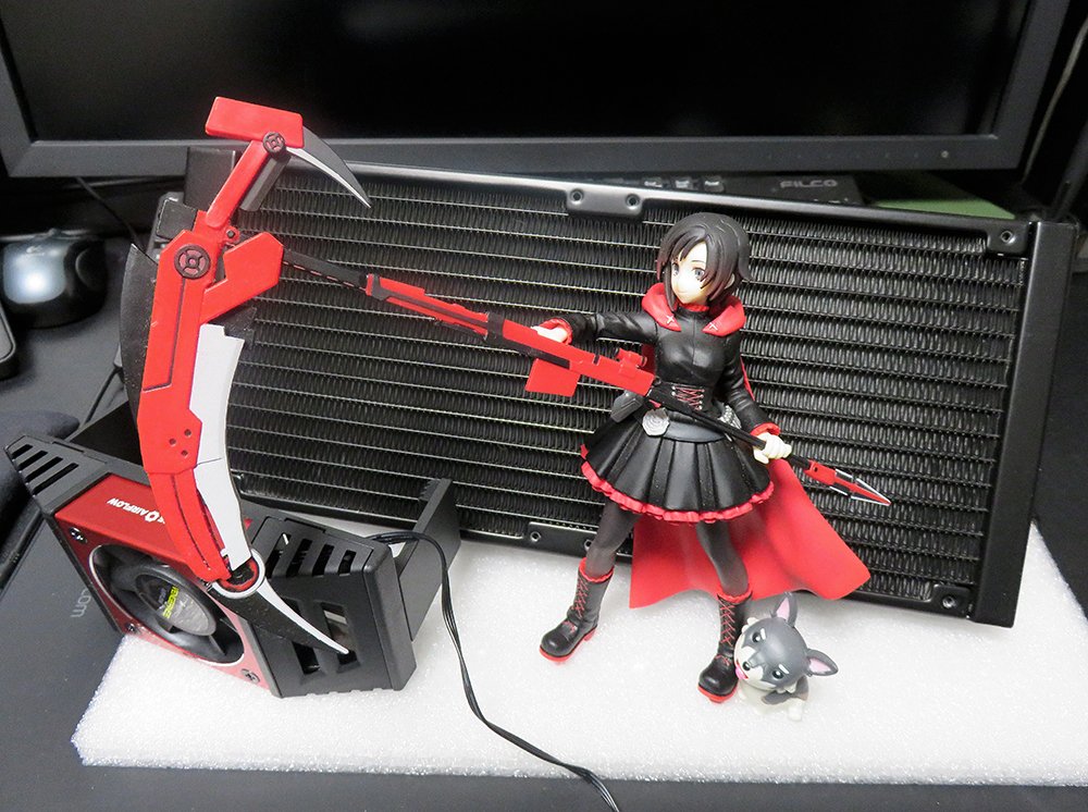 来たるべくBLAZBLUE CROSS TAG BATTLEに備えCPUのラジエーターを28cmにしたよw メモリクーラ 来たるべくBLAZBLUE CROSS TAG BATTLEに備えCPUのラジエーターを28cmにしたよw メモリクーラ