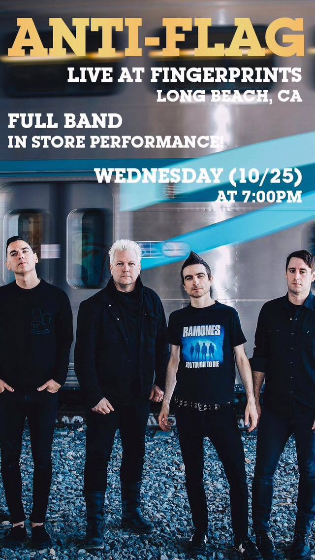 RT @Spinefarm: Hey Long Beach, CA! Check out @anti_flag TONIGHT 7PM at @FingerprintsLB! https://t.co/cJoKGfOtWe