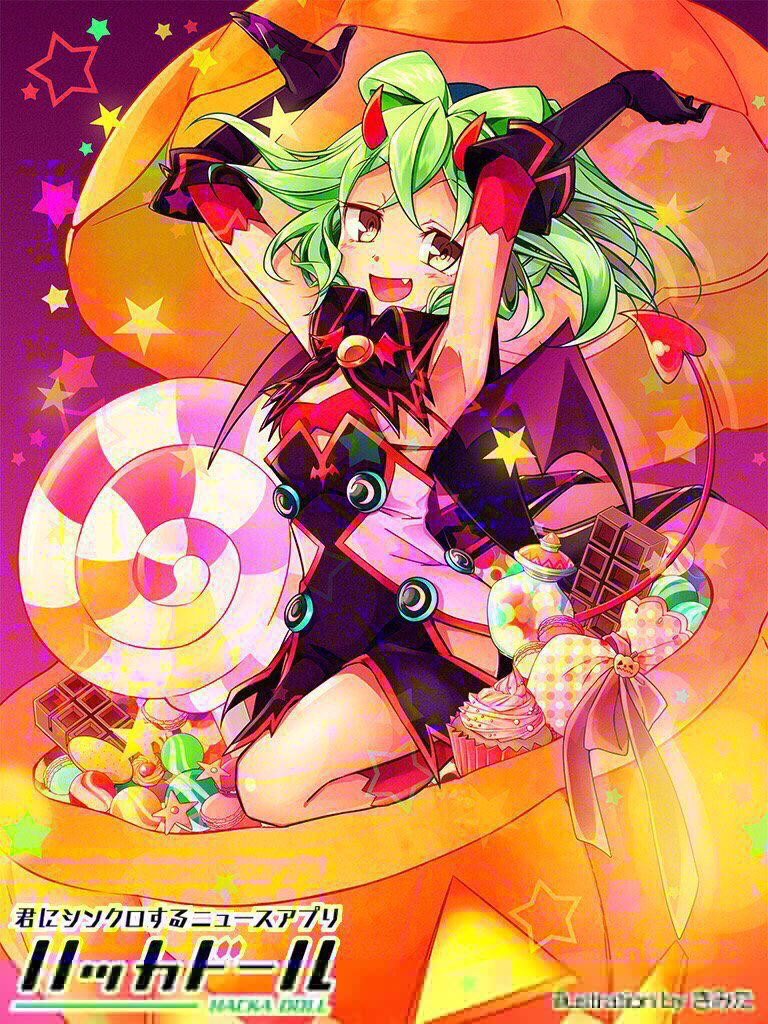 去年のです#ハッカドール#ハッカドール4号#ハロウィン#彼女のコスプレ 去年のです#ハッカドール#ハッカドール4号#ハロウィン#彼女のコスプレ